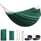 Cotton Hammock 8.9x4.9ft Holds Up to 660lbs Prevents Side