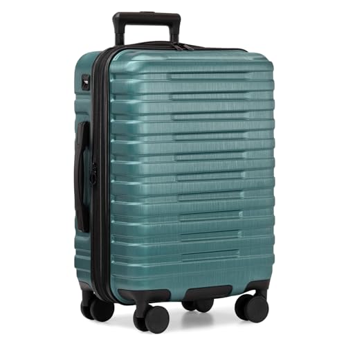 Boren Expandable Hardside Rugged Travel Luggage with 8 Spinner Wheels