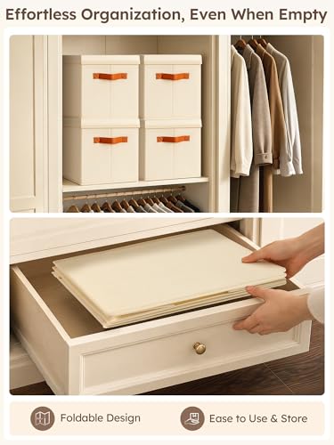 Storage Bins with Lids (4 Count)