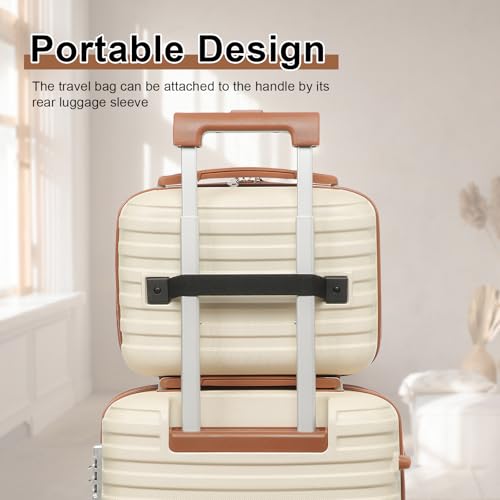 Luggage Set 3 Piece Suitcase Sets with Spinner Wheel (6 Count)