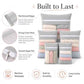 Gray 5 piece set in bags (5.99 Count)