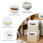 Foldable Fabric Storage Bins with Lids (2 Count)