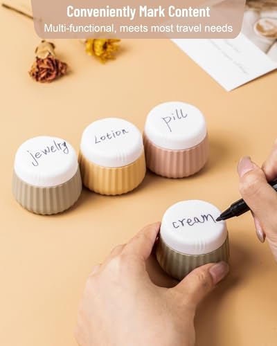Travel Containers for Toiletries 4 Pack (4 Count)