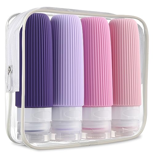 Travel Bottles for Toiletries (4 Count)