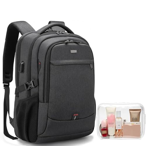17 Inch Laptop Backpack for Travel Water Resistant College Backpack for Men