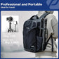 73" 185cm Carbon Fiber Travel Tripod for Camera