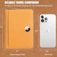 Lorenzo Full Grain Leather Family Passport Wallet for 4