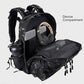 Military Tactical Backpack for Men and Women 45L Army 3 Days Assault Pack Bag Large Rucksack with Shoe Compartment