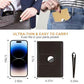 Full Grain Leather Passport Holder Cover for Men and Women Travel