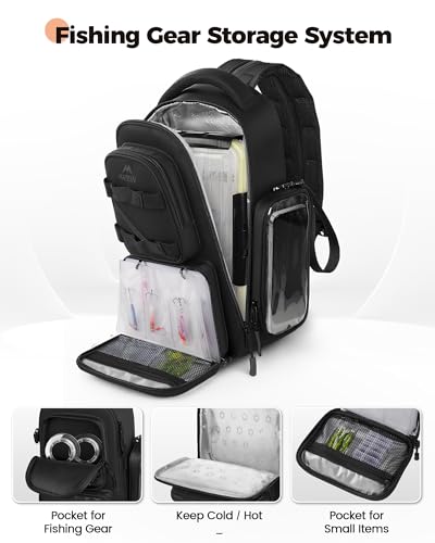 Fishing Bag with Removable Bait Binder