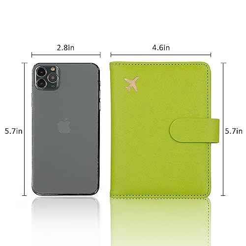Premium Leather Passport Holder Covers Case