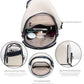 Large Sling Bag for Women Crossbody Purse Leather Fashionable Trendy Chest Bag for Travel