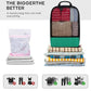 4 PCS Set Compression Packing Cubes for Travel