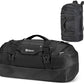 Duffle Backpack Convertible Travel Weekender Gym Bag Black 45L