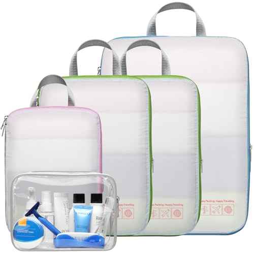 Compression Packing Cubes Travel (5 Count)