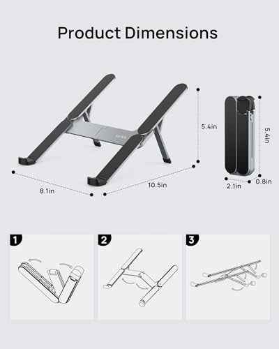 Ultra Compact Foldable Laptop Stand