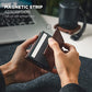 Pop up Card Wallet Minimalist Cash Wallets RFID Blocking Leather Smart Credit Card Holder with ID window for Men