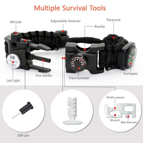 20 in 1 Paracord Bracelet