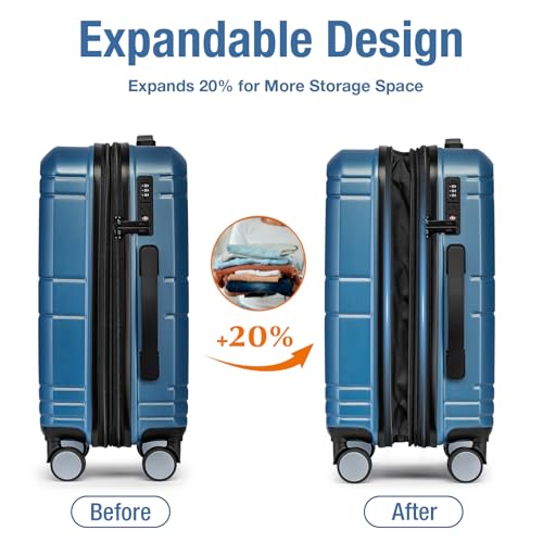 Carry On Luggage 22x14x9 Airline Approved