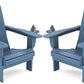 Outdoor Adirondack Chair Set of 2 with 2 Cup Holders (2 Count)