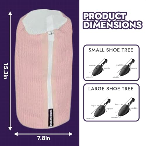 Shoe washing machine bag and dryer kit (5 Count)