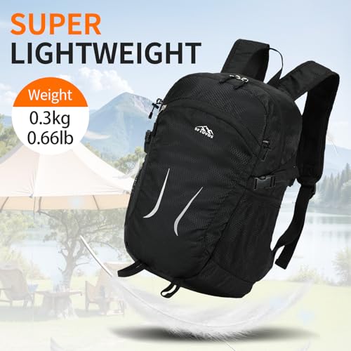 Small Hiking Backpack 35L Travel Lightweight Hiking Packable Daypack Water