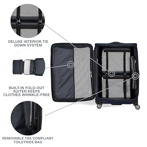 Platinum Elite Checked Luggage Spinner