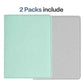 2 Pack Passport covers and Vaccine Card Holder PU Leather Passport Wallet Vaccine Case Protector Slot Travel Passport Wallets for Women & Men (2 Count)