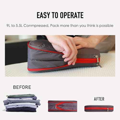 Waterproof Compression Packing Cubes 5
