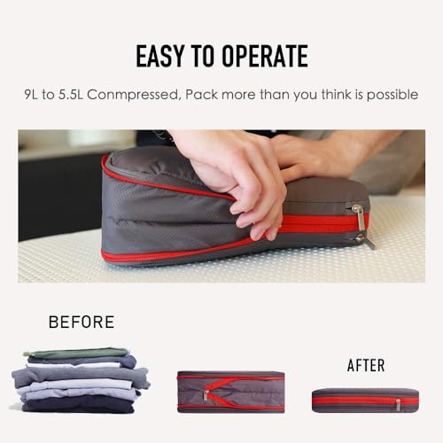 BeeNesting Waterproof Compression Packing Cubes 5 (6 Count)