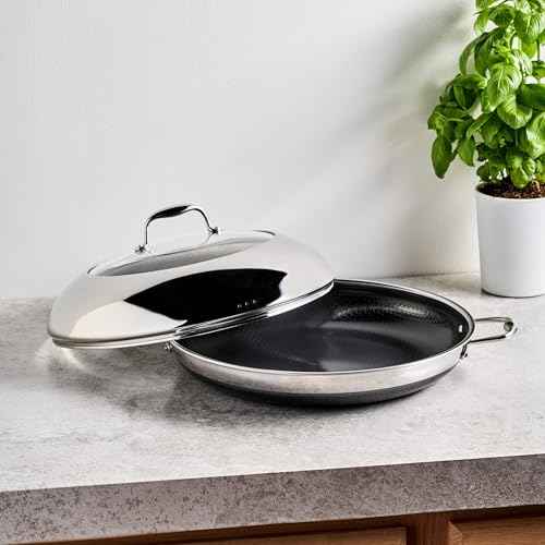 14" Hybrid Nonstick Frying Pan with Lid