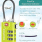 TSA Approved Luggage Locks (3 Count)