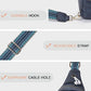 Sling Bag for Women Vegan Leather Small Fanny Pack Crossbody Bags Chest Bag for Women Navy Blue