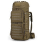 75L Molle Hiking Internal Frame Backpacks with Rain Cover for Camping