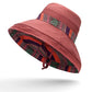 Women Summer Wide Brim Sun Hat Bucket Fishing Hats UV Protection