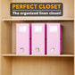 3 Pack Bed Sheet Organizers and Storage (3 Count)