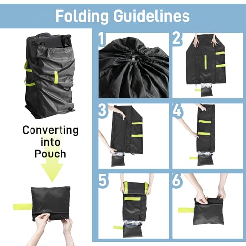 Gate Cheak Stroller Bag for Airplane Travel