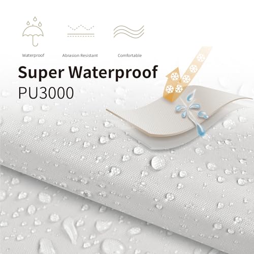Hooded Rain Poncho for Adult with Pocket Waterproof Lightweight Unisex Raincoat for Hiking Camping Emergency