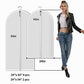 Garment Bags for Hanging Clothes (4 Count)
