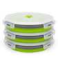 1200ml Large Collapsible Meal Prep Containers (3 Count)