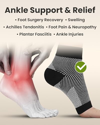 Ankle Compression Sleeve (2 Count)