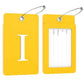 2 Pack Initial Luggage Tags for Suitcases Airplane Travel Essentials (2 Count)