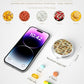 Pill Box 3 Compartment Portable Travel Medicine Box with Mirror