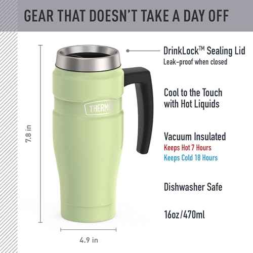 Stainless King Travel Mug with Handle
