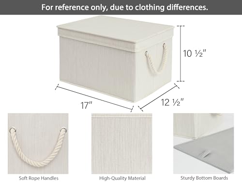 Storage Bins with Lids (3 Count)