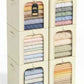 Clothes Storage Bins with Metal Frame for Closet (6 Count)