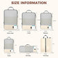 Lightweight Compression Packing Cubes for Travel
