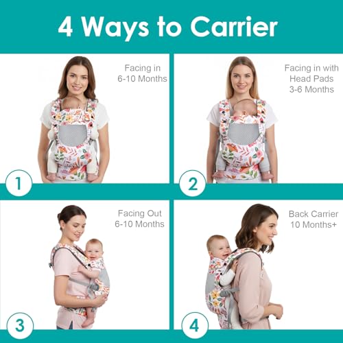 Baby Carrier Breathable Infant Carriers for 7