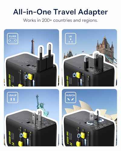 45W European Travel Plug Adapter