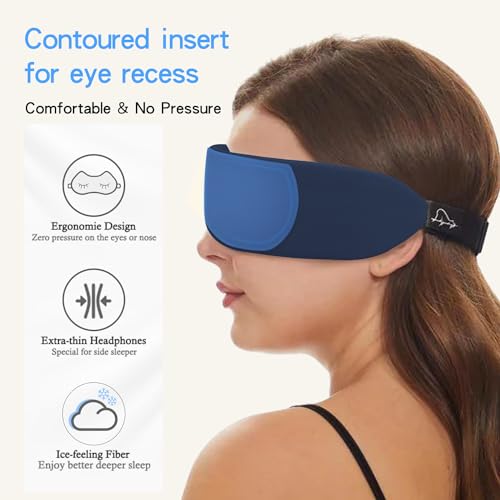 Bluetooth Eye Mask and Sleep Headphone w